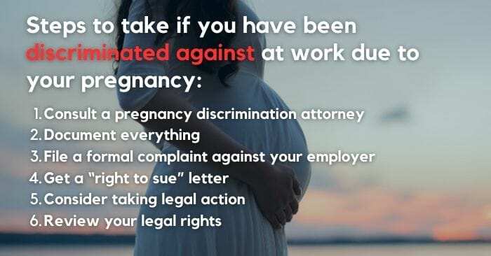getting fired while pregnant