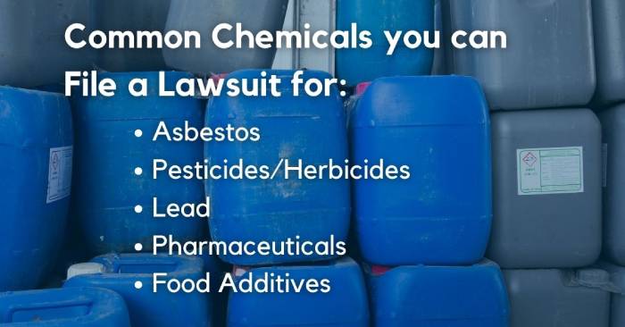 chemical exposure lawsuit settlements